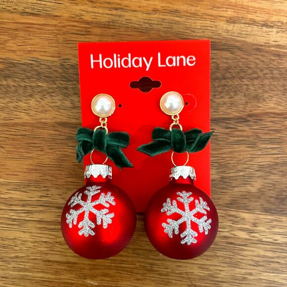 Holiday Ornament Earrings - Picture 1 of 2